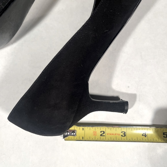 Cause & Effect Adrea Black Suede Heels - Picture 15 of 16